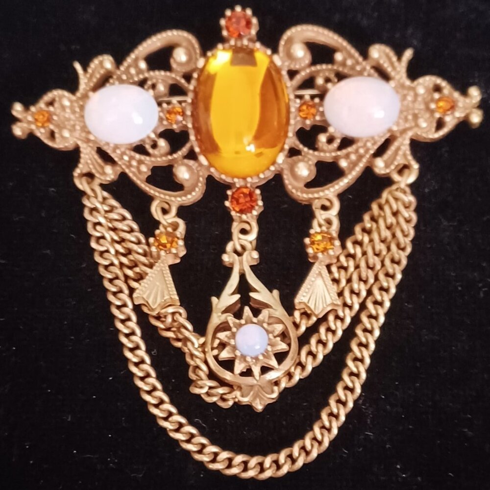 Florenza-Avon Pin Vintage Signed